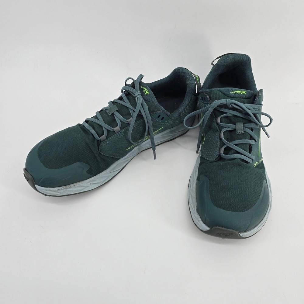 Altra Superior 6 Mens 12.5 Trail Running Shoes Deep Forest Green  AL0A82CB307